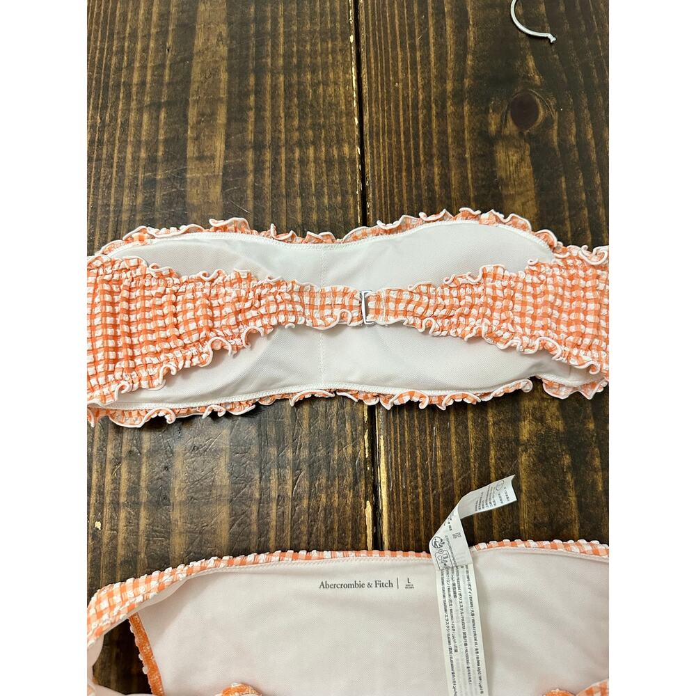Abercrombie & fitch wafle bikini set top M bottom L - Picture 4 of 6
